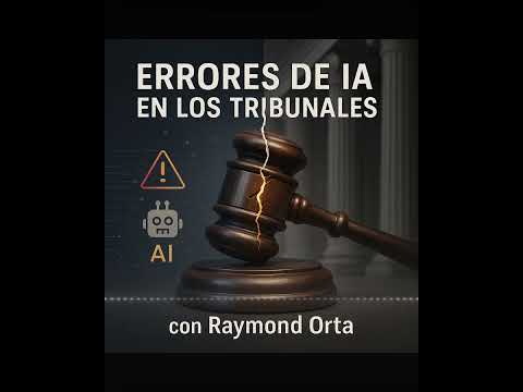 &quot;Errores de IA en los Tribunales: el caso Kohls v. Ellison&quot; #raymondorta #podcast #digitalizacion