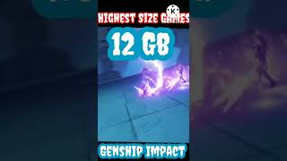 Top 3 Biggest Size Android games || high Gb Games play store screenshot 5