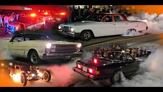 The West Coast's WILDEST street burnout night of the year!  Langley, BC