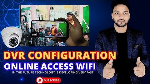 Online Access & DVR Configuration | How To Online CP plus DVR | NEW DVR Installation#cctv #1k