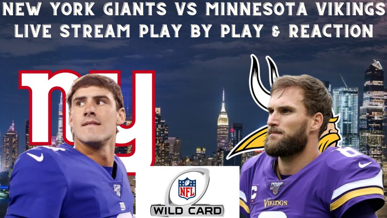 What TV channel is Vikings-Giants on today? Live stream, how to