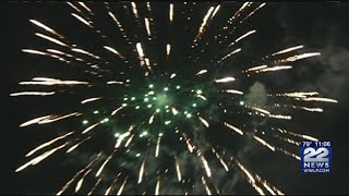 Chicopee fireworks
