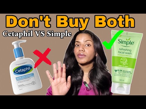 Cetaphil vs Simple Face Wash | I Tested Both So You Don’t Waste Money 💸