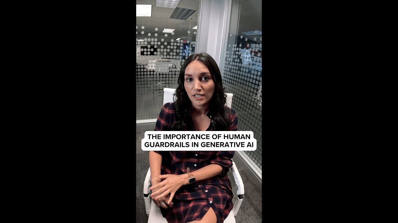 The Importance of Human Guardrails in Generative AI - YouTube