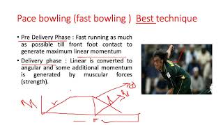 Biomechanics correction in cricket bowling - for high performance 2020