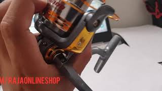 Gulungan Pancing DB6000A Metal Fishing Spin Reel 10 Ball Bearing Debao