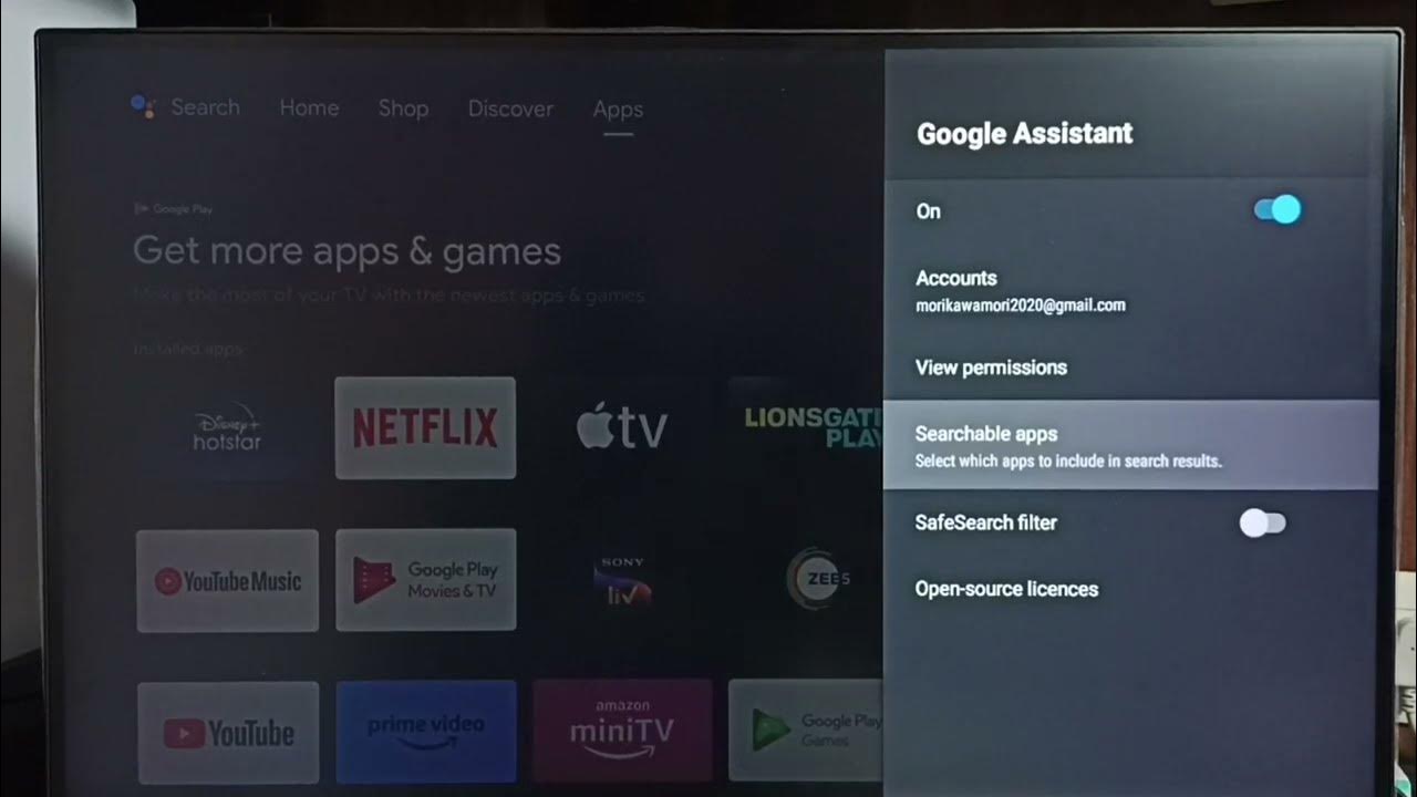 SONY TV How To Turn ON OFF Voice Control Or Google Assistant In sony-tv-how-to-turn-on-off-voice-control-or-google-assistant-in