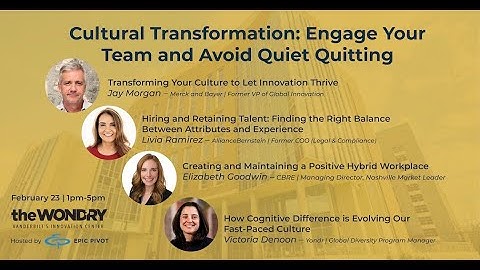 Cultural Transformation: Engage Your Team & Avoid Quiet Quitting