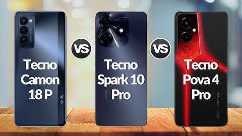 Tecno Spark 10 Pro Vs Tecno Pova 4 Pro Vs Tecno Camon 18P | @Eficientechs 👈👀