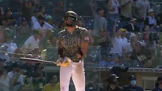 Fernando Tatis Jr hits a grand slam and then follows it with an awesome bat flip