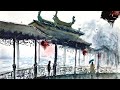 CHINESE WATERCOLOR landscape // 3 Watercolor TIPS in a time lapse painting demonstration.