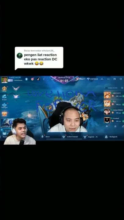 EKO NGAMUK LERR LOVE TIORA KWKWKW