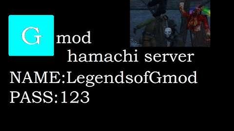 GMOD 11 non steam (not full) hamachi network