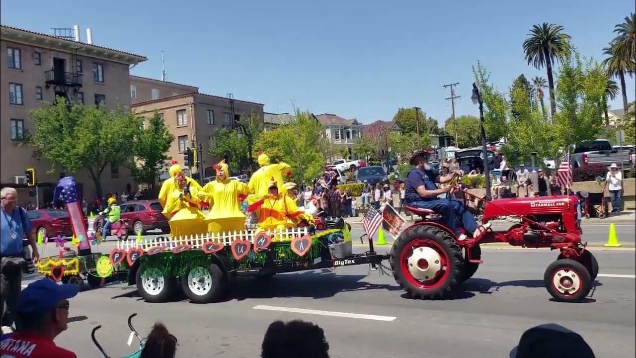 Petaluma Butter and Eggs Parade 2022 Almost Every Parade Group YouTube