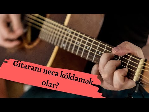 Video: Gitara Losyonu Necə Edilir