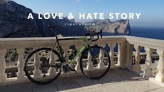 Cannondale Supersix Hi-Mod Disc In-depth review and final ride. A Love Hate Story.