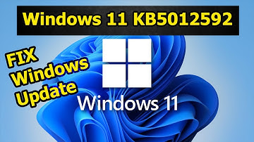 Windows 11 Update KB5012592 ll Fix manual update download and update