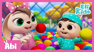 Play House Song | Colorful Ball Pit Fun | Eli Kids Songs \& Nursery Rhymes