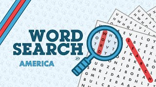 Word Search: America / Word Find - Puzzle screenshot 1