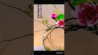Flower with Stem cutting & decorating with bowleasy viral viralvideo video art amazing
