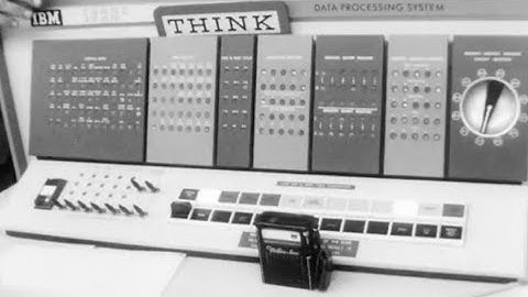 IBM computer plays "Jingle Bells" (1965)