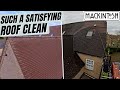 Such a satisfying roof cleaning job