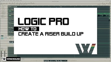 Logic Pro: How To Create A Riser Build Up | WinkSound