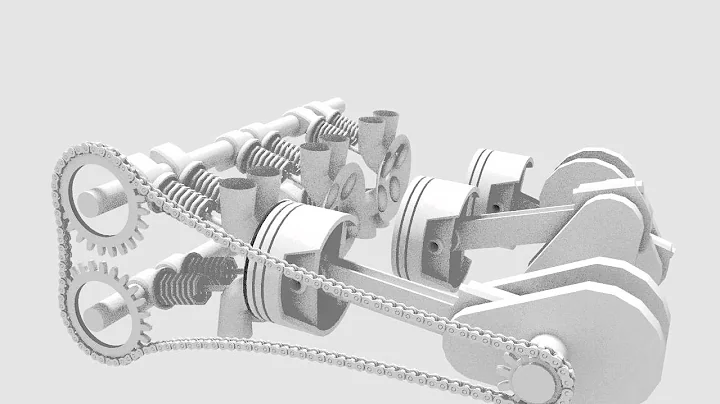 3 cylinder engine animation - DayDayNews