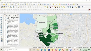 UAS SIG - Data Atribut, Join Tabel, Style Peta, dan Layout Peta