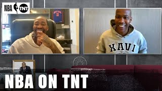 Jamal Gives Stephon Marbury His Flowers In The Latest Edition Of Crawford's Couch 💐 | NBA on TNT