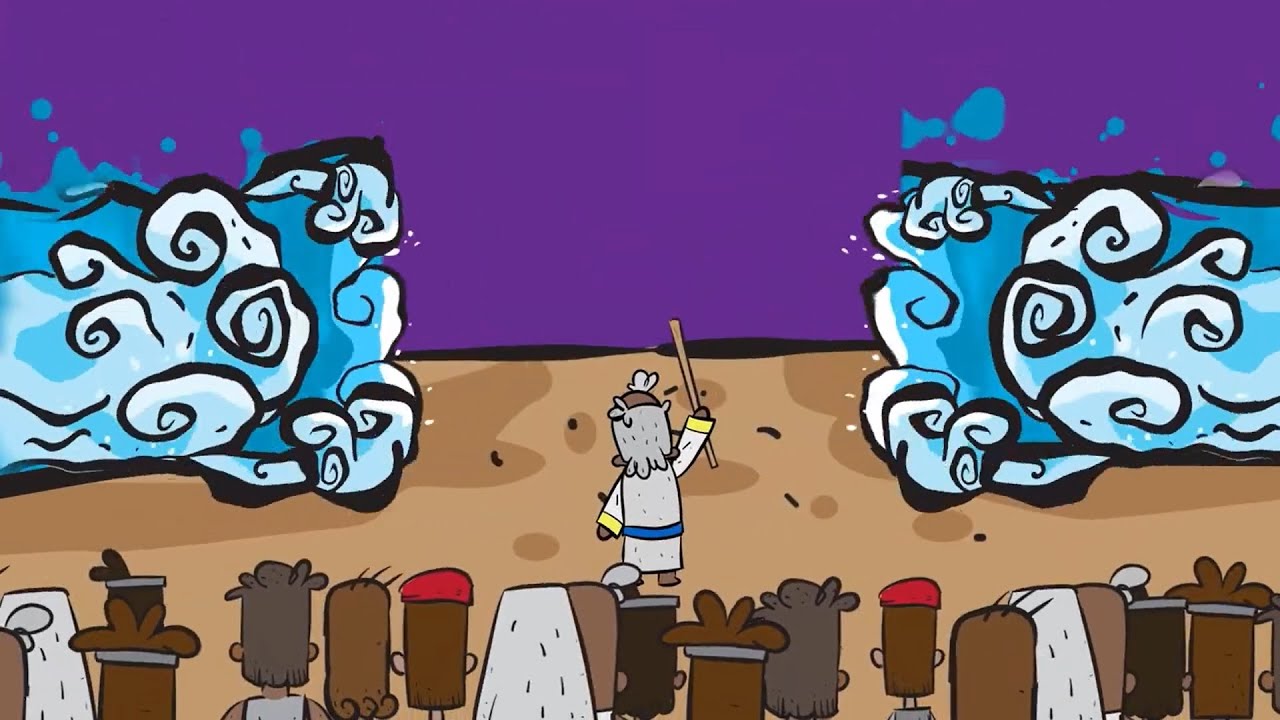 4 Mozes door de Rode Zee YouTube 4 Mozes door de Rode Zee YouTube