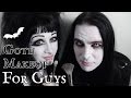 Goth Makeup Tutorial for Guys! | Black Friday