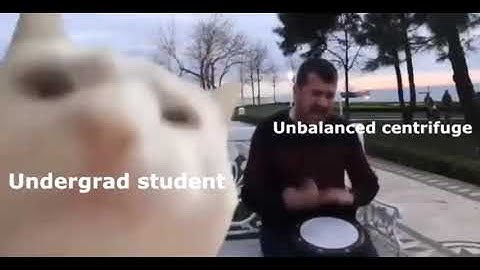 Unbalanced centrifuge