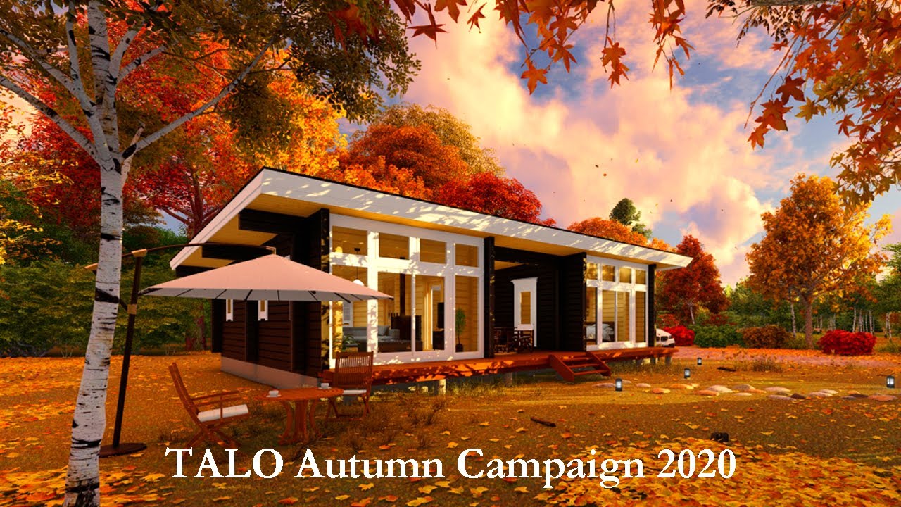 TALOログハウス】2020秋の自由設計キャンペーンモデル イメージムービー公開！ #ログハウス #木の家 #マイホーム - YouTube