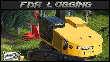 Quick Buncher Demo New Collisions, Cuts & Sound Effects! ✔ Farming Simulator 2019 ✔ FDR Logging