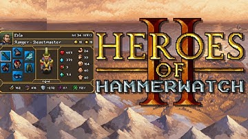 Ranger - Beastmaster Full NG+3 Run/Build - Heroes of Hammerwatch 2
