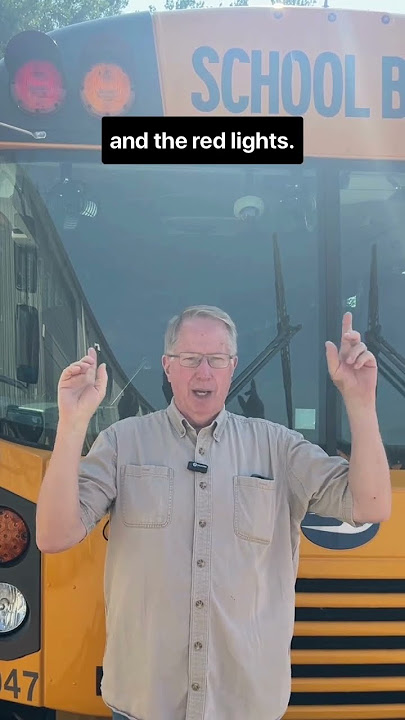 School bus safety reminders