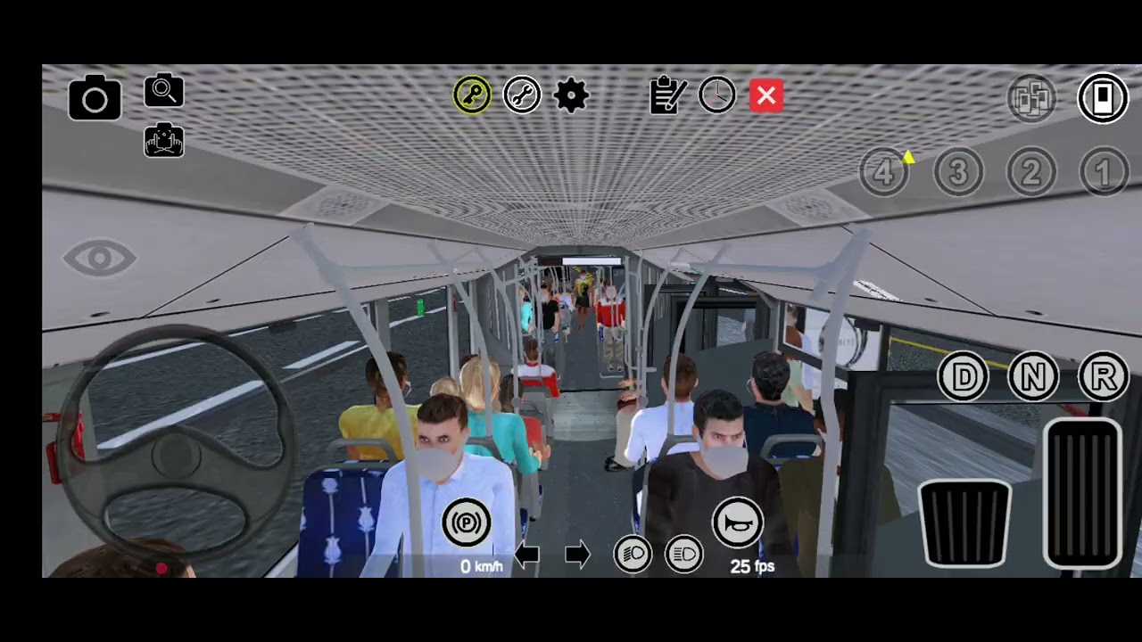 Playing pbsu part 2 driving on the metröbüs lane