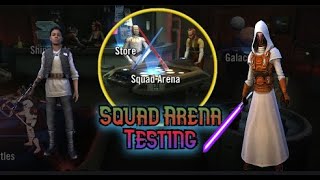 Squad Arena: Cere Junda UFU's vs Jedi Knight Revan!