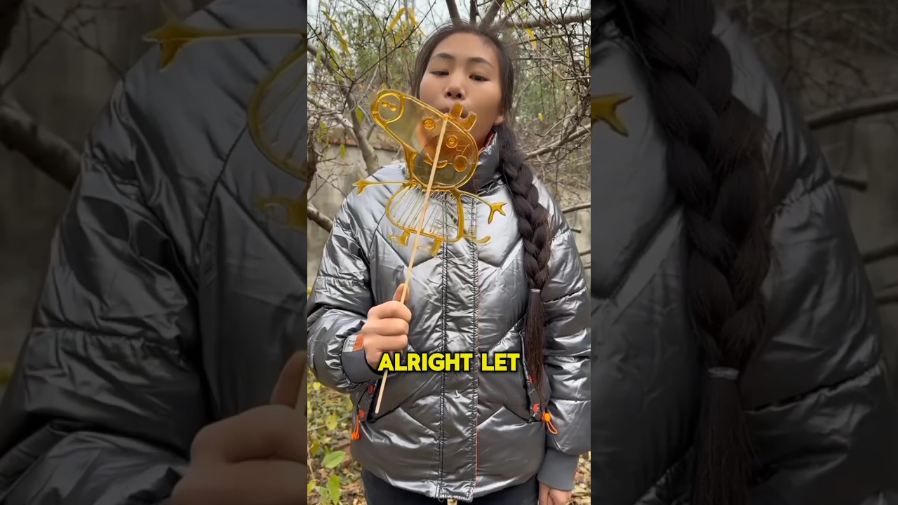 A Lovely Candy For Smart Girl 🤓🍭~ mini wood toy-wood working art skill wood / hand crafts / 