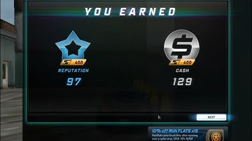 [Bug # 19] Need for Speed World NFSW heat level 5 turns to 1 so it gives less rep and cash