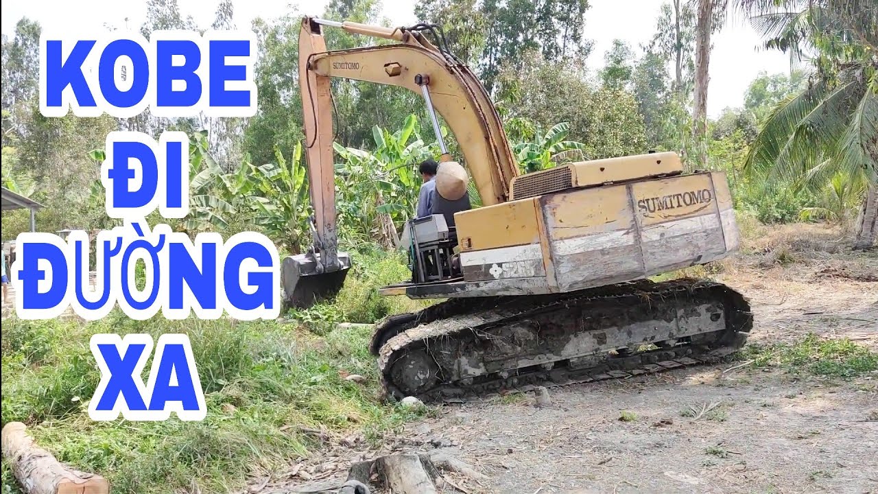 CẢNH DI CHUYỂN ĐƯỜNG RẤT XA CỦA XE CUỐC 05 SUMITOMO S265. - YouTube