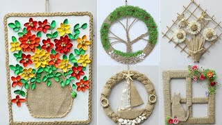 8 Amazing Jute wall hanging Craft Ideas decorate your home with low cost
