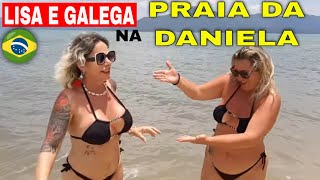 Lisa E Galega Na Incrível Praia Da Daniela - Floripa - Santa Catarina - Brazilian Beach