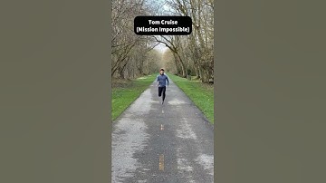 How Different Actors Run! #shorts #moviecaracters