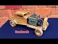 How to install the Monster Engine in the RC Hot Rod car