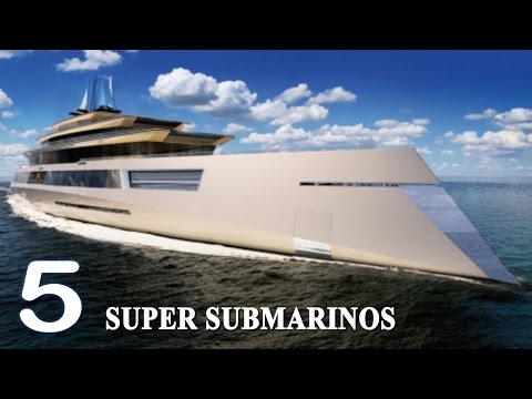 Video: 5 De Los Barcos, Yates Y Submarinos Más Geniales