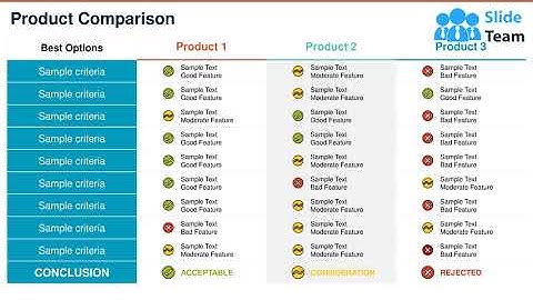 Product Comparison Ppt Ideas Example