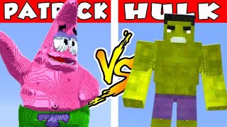 PATRICK vs HULK - PvZ vs Minecraft vs Smash