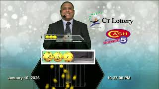 Cash 5 Drawing For 01/16/2026